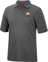 Colosseum Men's Winthrop  Eagles Heather Charcoal Polo