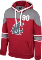 Colosseum Men's Washington State Cougars Crimson Future's Not Written Pullover Hoodie