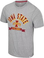 Colosseum Men's Iowa State Cyclones Heather Grey Connor T-Shirt