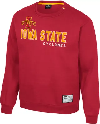 Colosseum Men's Iowa State Cyclones Cardinal I'll Be Back Crewneck Sweatshirt