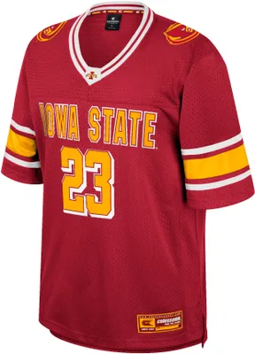 Colosseum Men's Iowa State Cyclones Cardinal Football Jersey