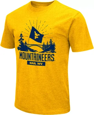 Colosseum Men's West Virginia Mountaineers Gold 2023 Fan T-Shirt