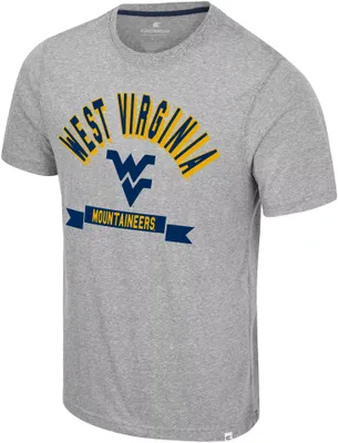 Colosseum Men's West Virginia Mountaineers Heather Grey Connor T-Shirt