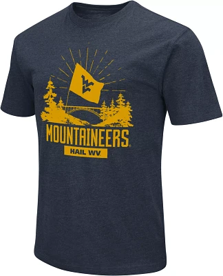 Colosseum Men's West Virginia Mountaineers Navy Official Fan T-Shirt