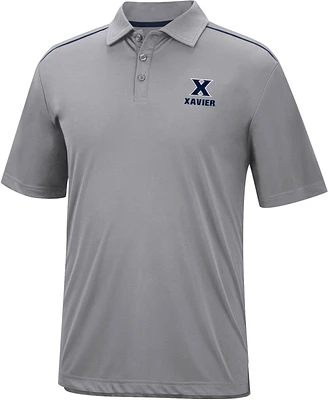 Colosseum Men's Xavier Musketeers Grey Polo