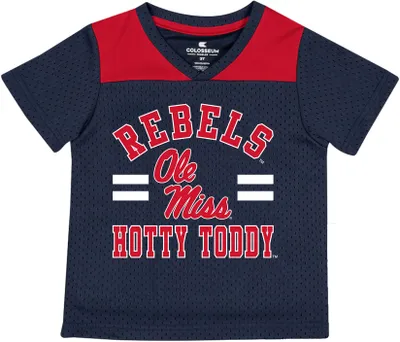 Colosseum Toddler Ole Miss Rebels Blue Ka-Boot-It Jersey