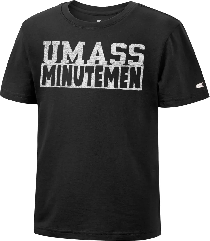 Colosseum Toddler UMass Minutemen Black Big Fun T-Shirt