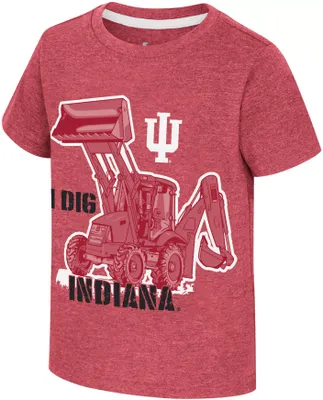 Colosseum Toddler Indiana Hoosiers Crimson Dig T-Shirt