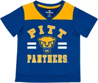 Colosseum Toddler Pitt Panthers Blue Ka-Boot-It Jersey