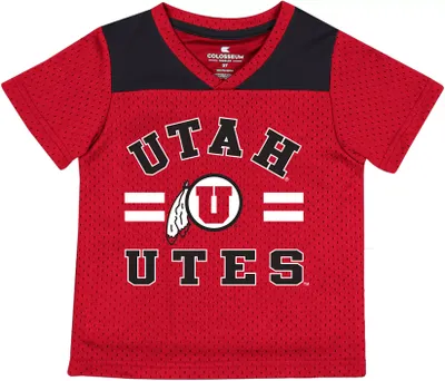 Colosseum Toddler Utah Utes Crimson Ka-Boot-It Jersey