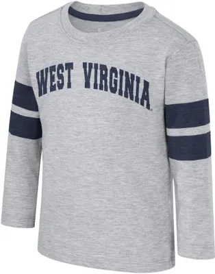 Colosseum Toddler West Virginia Mountaineers Heather Grey Dewey Long Sleeve T-Shirt