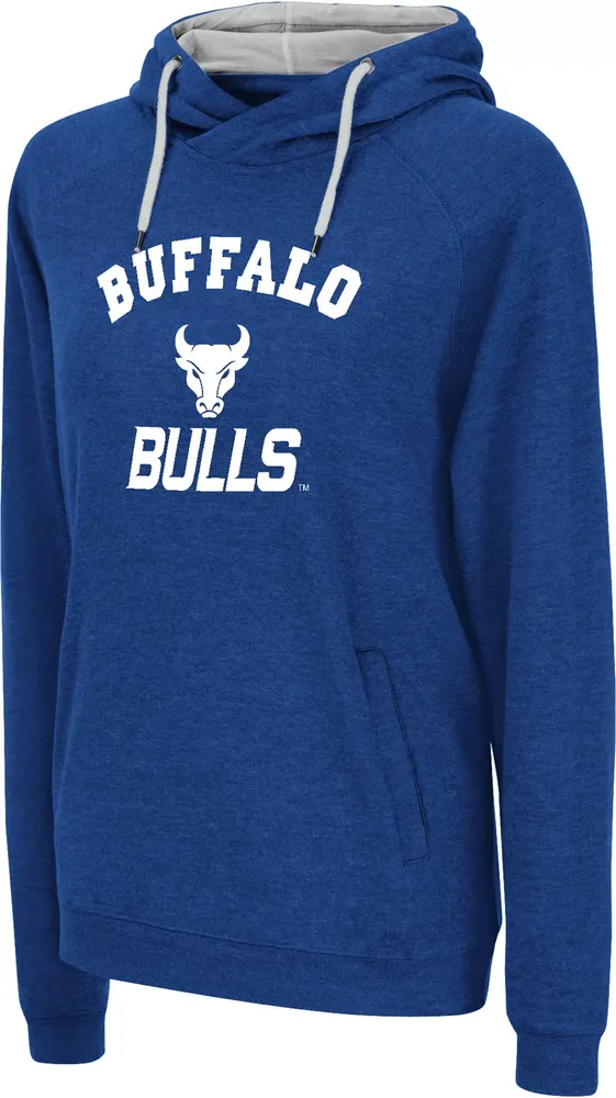 Colosseum Women's Buffalo Bulls Blue Pullover Hoodie