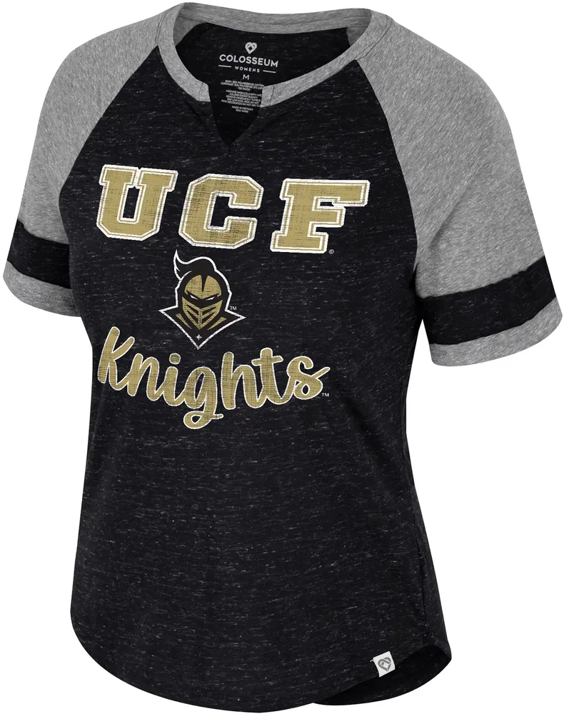 Colosseum Women's UCF Knights Black V-Notch T-Shirt