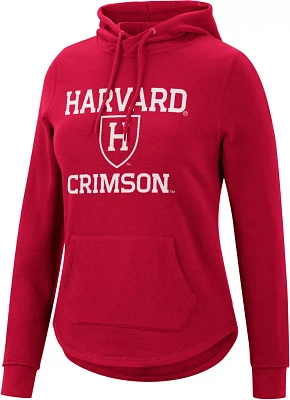 Colosseum Women's Harvard Crimson Cardinal Pullover Hoodie