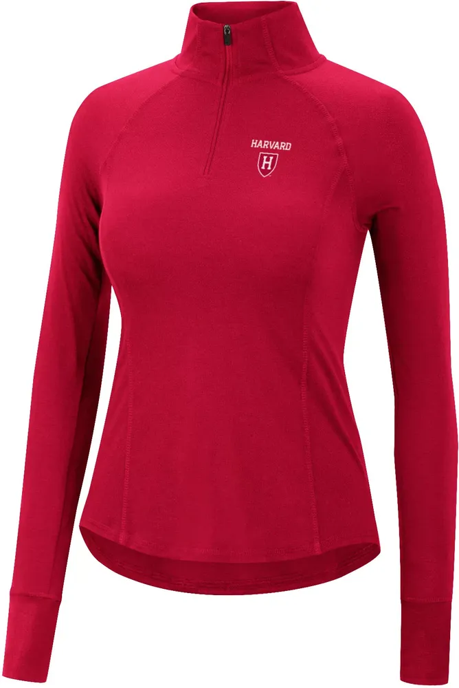 Colosseum Women's Harvard Crimson Quinn 1/4 Zip