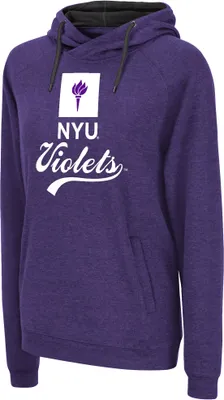 Colosseum Women's NYU Violets Purple Pullover Hoodie