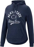 Colosseum Women's Penn State Nittany Lions Navy Crossover Hoodie