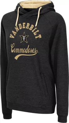 Colosseum Women's Vanderbilt Commodores Black Pullover Hoodie