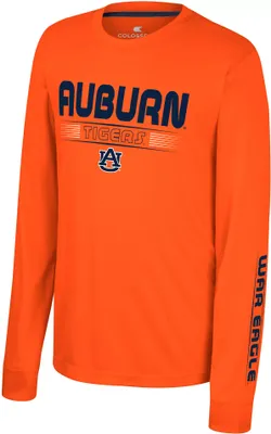 Colosseum Youth Auburn Tigers Orange Zach Long Sleeve T-Shirt