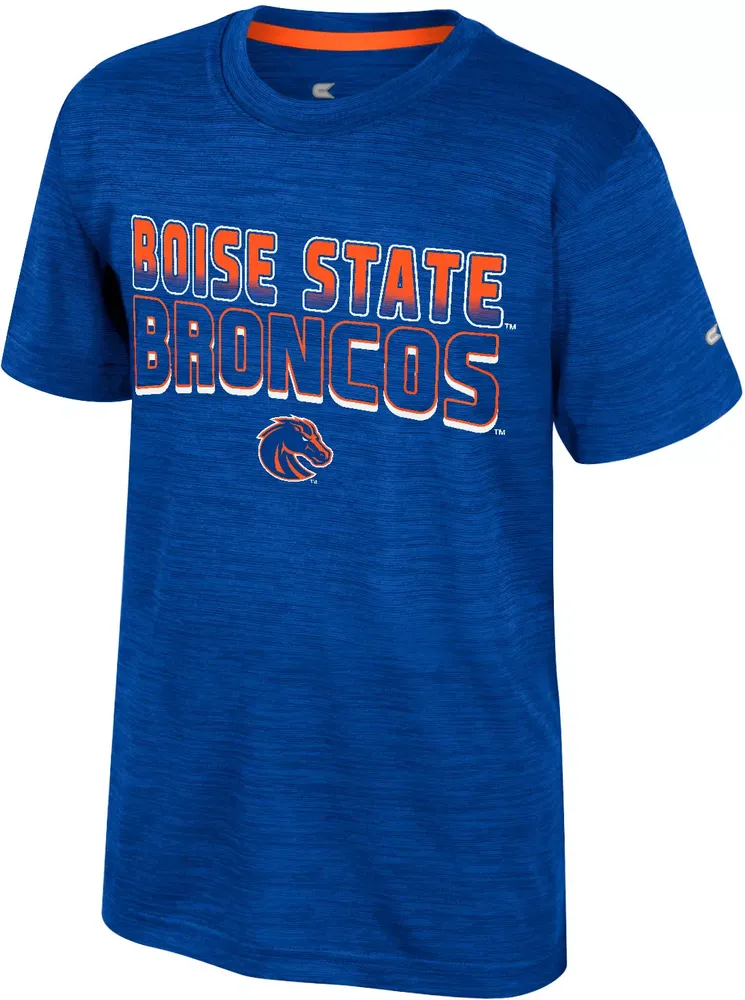 Colosseum Youth Boise State Broncos Blue Creative Control T-Shirt