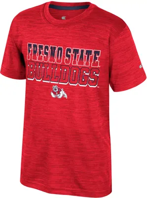 Colosseum Youth Fresno State Bulldogs Cardinal Creative Control T-Shirt