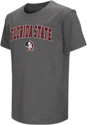 Colosseum Youth Florida State Seminoles Charcoal Playbook T-Shirt