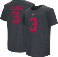 Colosseum Youth Ohio State Buckeyes Miyan Williams #3 Black T-Shirt