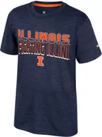 Colosseum Youth Illinois Fighting Illini Blue Creative Control T-Shirt