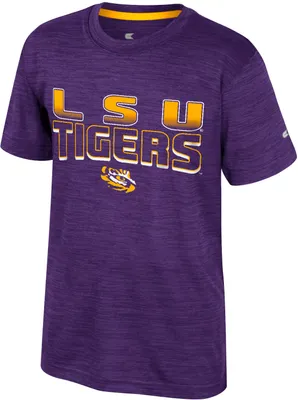 Colosseum Youth LSU Tigers Purple Creative Control T-Shirt