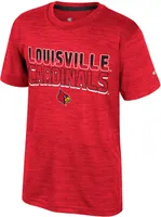 Colosseum Youth Louisville Cardinals Cardinal Red Creative Control T-Shirt