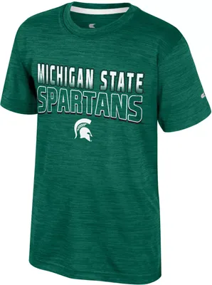 Colosseum Youth Michigan State Spartans Green Creative Control T-Shirt