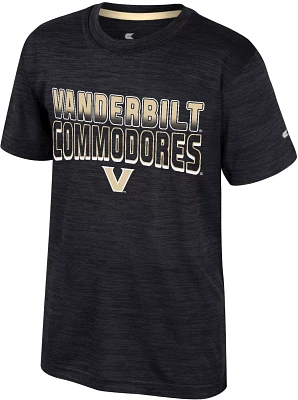 Colosseum Youth Vanderbilt Commodores Black Creative Control T-Shirt