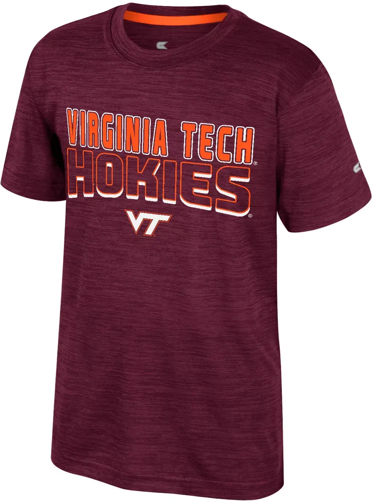 Colosseum Youth Virginia Tech Hokies Maroon Creative Control T-Shirt