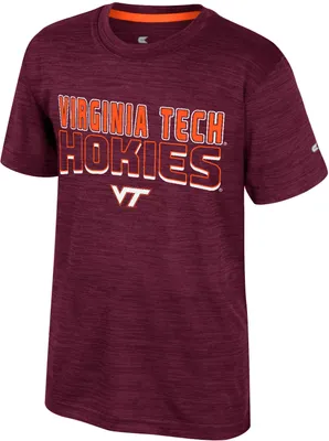 Colosseum Youth Virginia Tech Hokies Maroon Creative Control T-Shirt