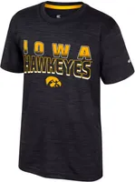 Colosseum Youth Iowa Hawkeyes Black Creative Control T-Shirt