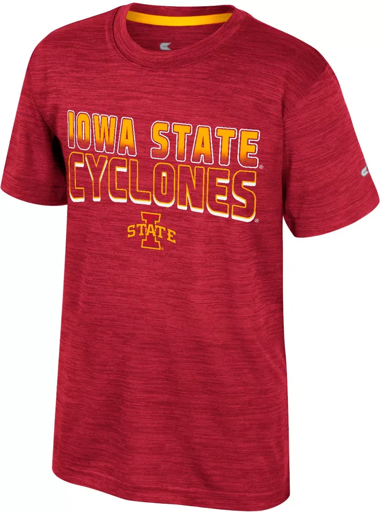 Colosseum Youth Iowa State Cyclones Cardinal Creative Control T-Shirt