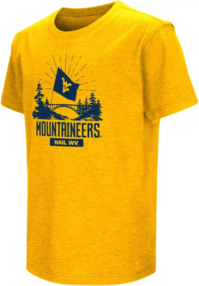 Dick's Sporting Goods Colosseum Youth West Virginia Mountaineers Gold  Official Fan T-Shirt