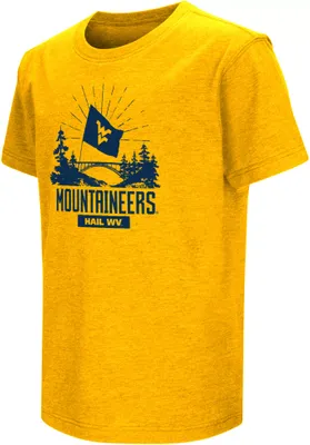 Colosseum Youth West Virginia Mountaineers Gold Official Fan T-Shirt