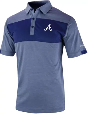 Columbia Men's Atlanta Braves Omni-Wick Total Control Polo