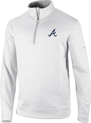 Columbia Men's Atlanta Braves Omni-Wick Wickhams Hills 1/2 Zip Pullover