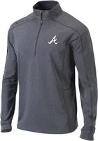 Columbia Men's Atlanta Braves Omni-Wick Shotgun 1/4 Zip Pullover