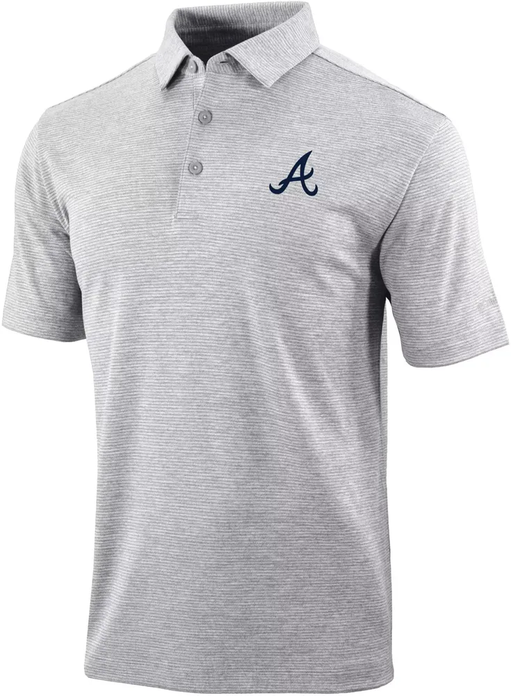 Columbia Men's Atlanta Braves Set Omni-Wick Polo