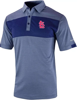 Columbia Men's St. Louis Cardinals Omni-Wick Total Control Polo