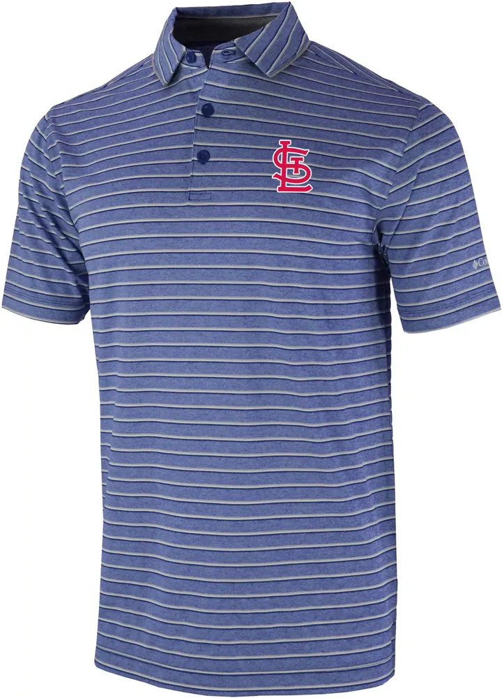 Columbia Men's St. Louis Cardinals Omni-Wick Post Round Polo