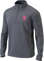 Columbia Men's St. Louis Cardinals Omni-Wick Shotgun 1/4 Zip Pullover