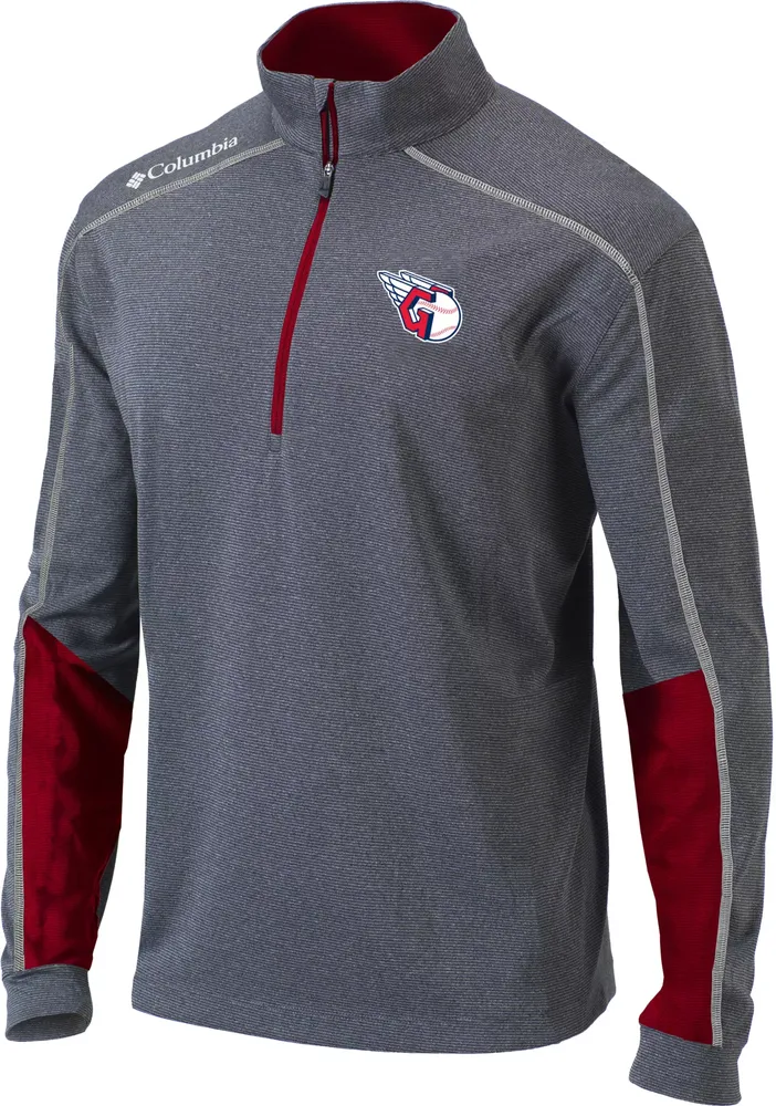 Columbia Men's Cleveland Guardians Shotgun 1/4 Zip Pullover