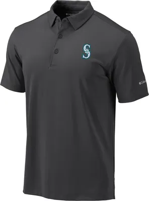 Columbia Men's Seattle Mariners Omni-Wick Drive Polo