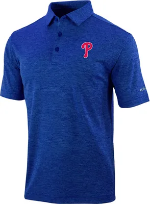 Columbia Men's Philadelphia Phillies Set Omni-Wick Polo