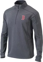 Columbia Men's Boston Red Sox Omni-Wick Shotgun 1/4 Zip Pullover