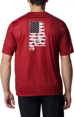 Columbia Men's Alabama Crimson Tide Terminal Tackle T-Shirt